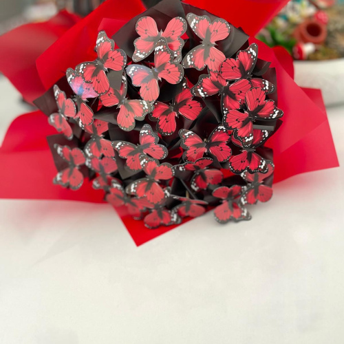 Ledli 24 lü Kelebek Buketleri 